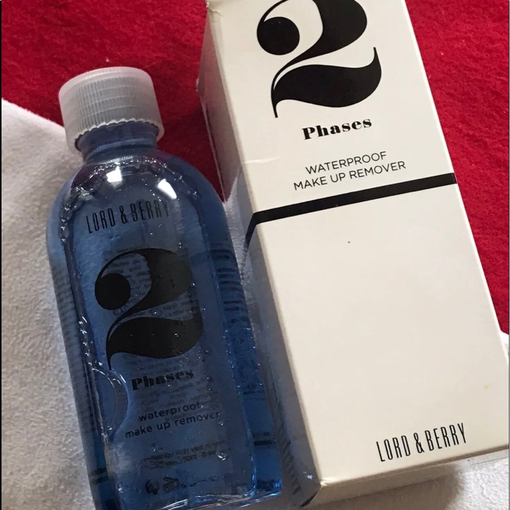 NewLORD&BERRY 2Waterproof Makeup Remover150mlITALY